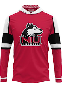 ProSphere Northern Illinois Huskies Mens Red Throwback Long Sleeve Hoodie
