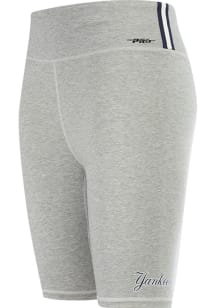 Pro Standard New York Yankees Womens Grey Classic Shorts