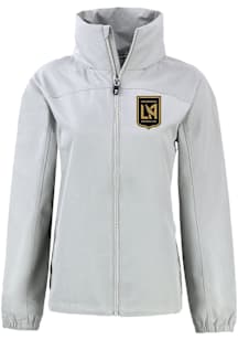 Cutter and Buck Los Angeles FC Womens Grey Charter Eco Light Weight Jacket