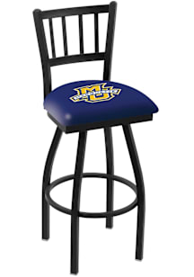 Marquette Golden Eagles Swivel Counter Pub Stool - Black