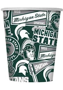 Michigan State Spartans 12oz 25pk Disposable Cups
