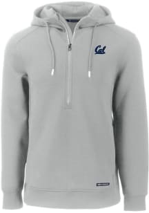 Cutter and Buck Cal Golden Bears Mens Ash Roam Hood