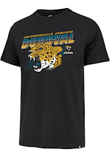 47 Jacksonville Jaguars Black Regional Franklin Short Sleeve Fashion T Shirt