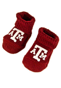 Texas A&amp;M Aggies Knit Baby Bootie Boxed Set