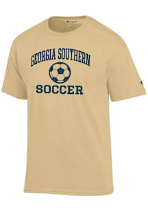 Champion Georgia Southern Eagles Gold Soccer Jersey Short Sleeve T Shirt
