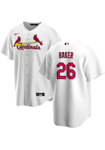 Luken Baker St Louis Cardinals Mens Replica Home Jersey - White