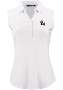 Cutter and Buck NC State Wolfpack Womens White Vault Forge Eco Polo Shirt