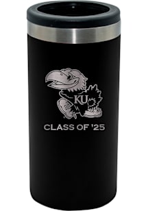 Kansas Jayhawks Class of 2025 12oz Slim Stainless Steel Coolie