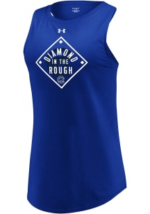 Under Armour Chicago Cubs Womens Blue Passion Diamond Tank Top
