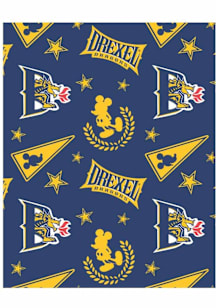 Drexel Dragons Mickey Fleece Blanket - Blue