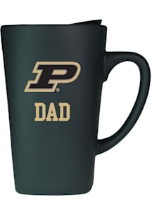 Purdue Boilermakers 16oz Dad Soft Touch Ceramic Mug - Black