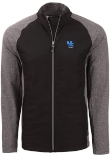 Cutter and Buck Kentucky Wildcats Mens Black Alumni Adapt Eco Medium Weight Jacket