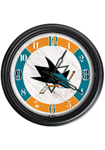 San Jose Sharks Outdoor LED Wall Clock