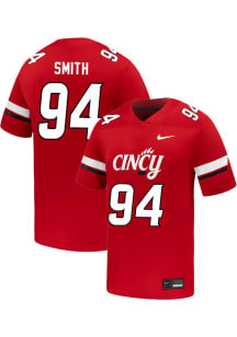 Keilan Smith Nike Mens Red Cincinnati Bearcats NIL Name And Number Football Jersey