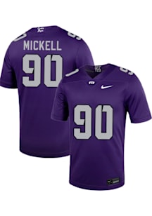 Kelten Mickell  Nike TCU Horned Frogs Purple Football NIL Game Football Jersey