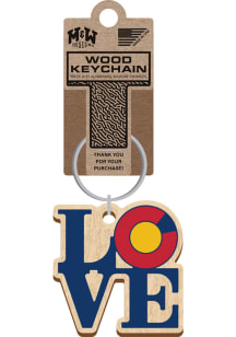 Colorado Love Keychain