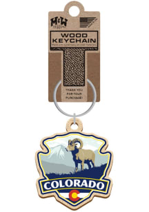 Colorado Scene Banner Keychain