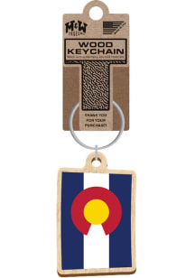 Colorado State Shape Keychain