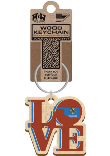 Oklahoma Love Keychain