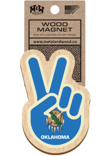 Oklahoma Peace Flag Magnet