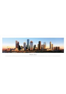 Blakeway Panoramas Texas Houston Skyline Unframed Poster