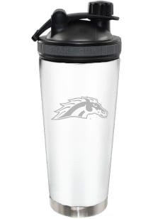 White Western Michigan Broncos 24oz Stainless Steel Bottle