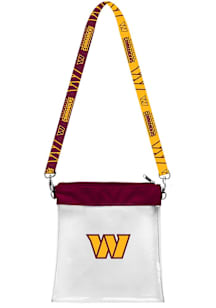 Washington Commanders 3D Satchelette Womens Clear Tote