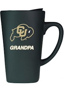 Colorado Buffaloes 16oz Grandpa Soft Touch Ceramic Mug - Black