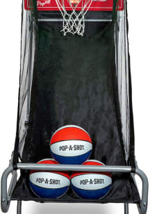 Black Nebraska Cornhuskers Pop-A-Shot Pop Up Basketball Set