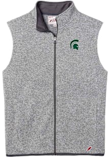 Mens Grey Michigan State Spartans Saranac Vest