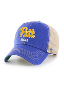 47 Blue Pitt Panthers Mom Trawler Adjustable Hat
