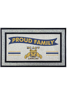 North Carolina A&T State University Proud Family 18x30 Door Mat
