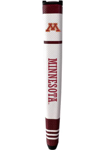 White Minnesota Golden Gophers Grip Stripe Putter Cover