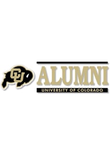 Colorado Buffaloes 6x2 Alumni Auto Decal - Black