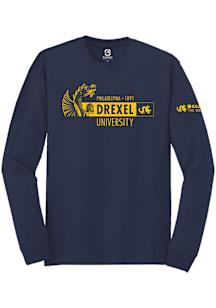 Summit Sportswear Drexel Dragons Navy Blue Admitted Students Day 2024 Long Sleeve T Shirt