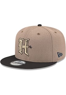 New Era Houston Texans Brown GCP 9FIFTY Mens Snapback Hat