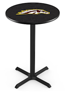Western Michigan Broncos Cross Base Pub Table