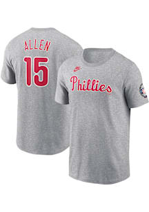 Dick Allen Philadelphia Phillies Grey Cooperstown Short Sleeve Player T Shirt