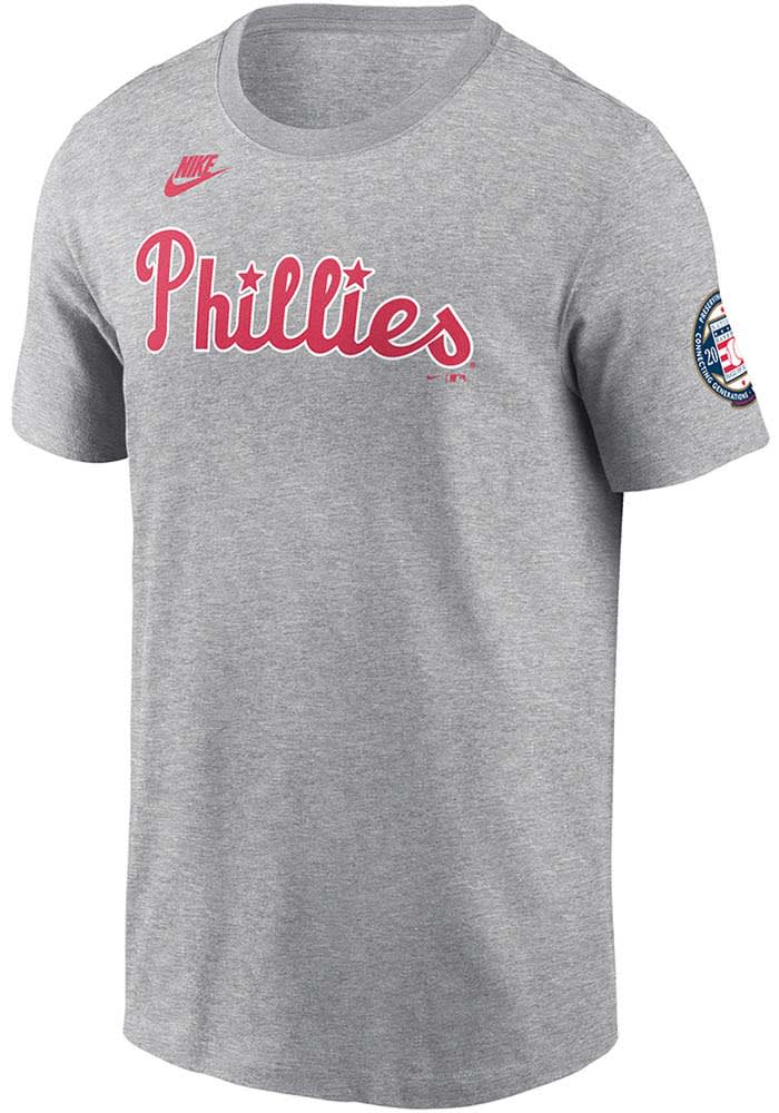 Dick Allen Philadelphia Phillies GREY HEATHER Cooperstown Short