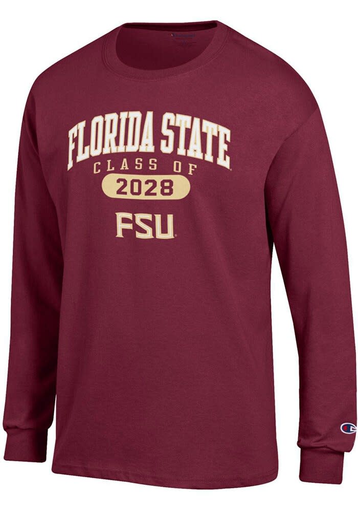 Champion Florida State Seminoles Class of 2028 Jersey Long Sleeve