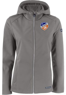 Cutter and Buck FC Cincinnati Womens Graphite Evoke Light Weight Jacket