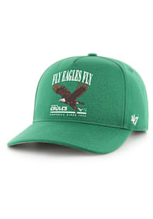 47 Philadelphia Eagles Historic Screen Graphic Hitch RF Adjustable Hat - Kelly Green