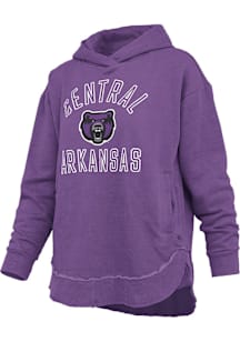 Pressbox Central Arkansas Bears Womens Purple Rockford Hooded Sweatshirt