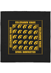 Fashion Bandana Iowa Hawkeyes Womens Scarf - Black