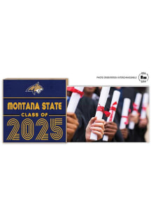 Montana State Bobcats Class of 2025 unique photo frame Picture Frame - Navy Blue