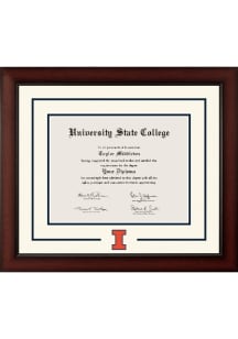 Brown Illinois Fighting Illini Spirit Encore Diploma Frame