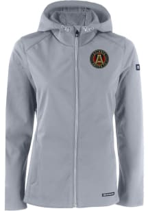 Cutter and Buck Atlanta United FC Womens Grey Evoke Light Weight Jacket
