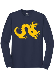 Mens Drexel Dragons Navy Blue Summit Sportswear Primary Logo Tee