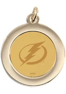 CSI Tampa Bay Lightning Gold Pendant Womens Necklace