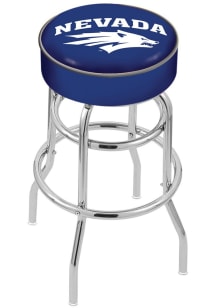 Nevada Wolf Pack Double-Ring Swivel Pub Stool - Black